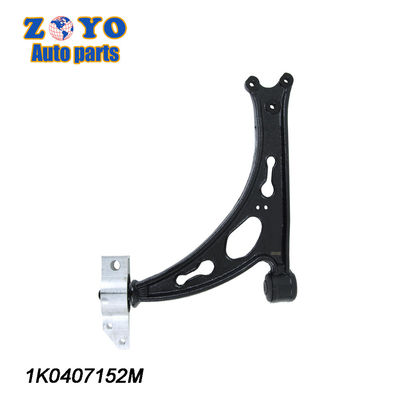 Volkswagen Golf Seat ALTEA Μπροστό κάτω χειριστήριο μπράτσο Μαύρη επιφάνεια E OE NO. 1K0407152M